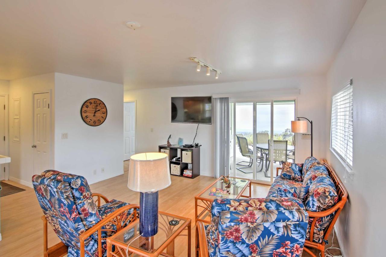 Ocean View Bungalow With Lanai 13 Mi To South Point Exteriör bild