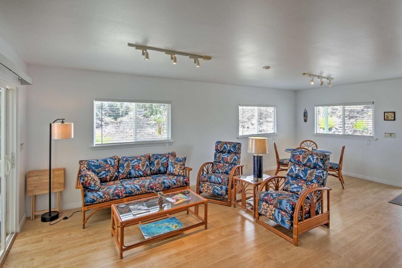 Ocean View Bungalow With Lanai 13 Mi To South Point Exteriör bild