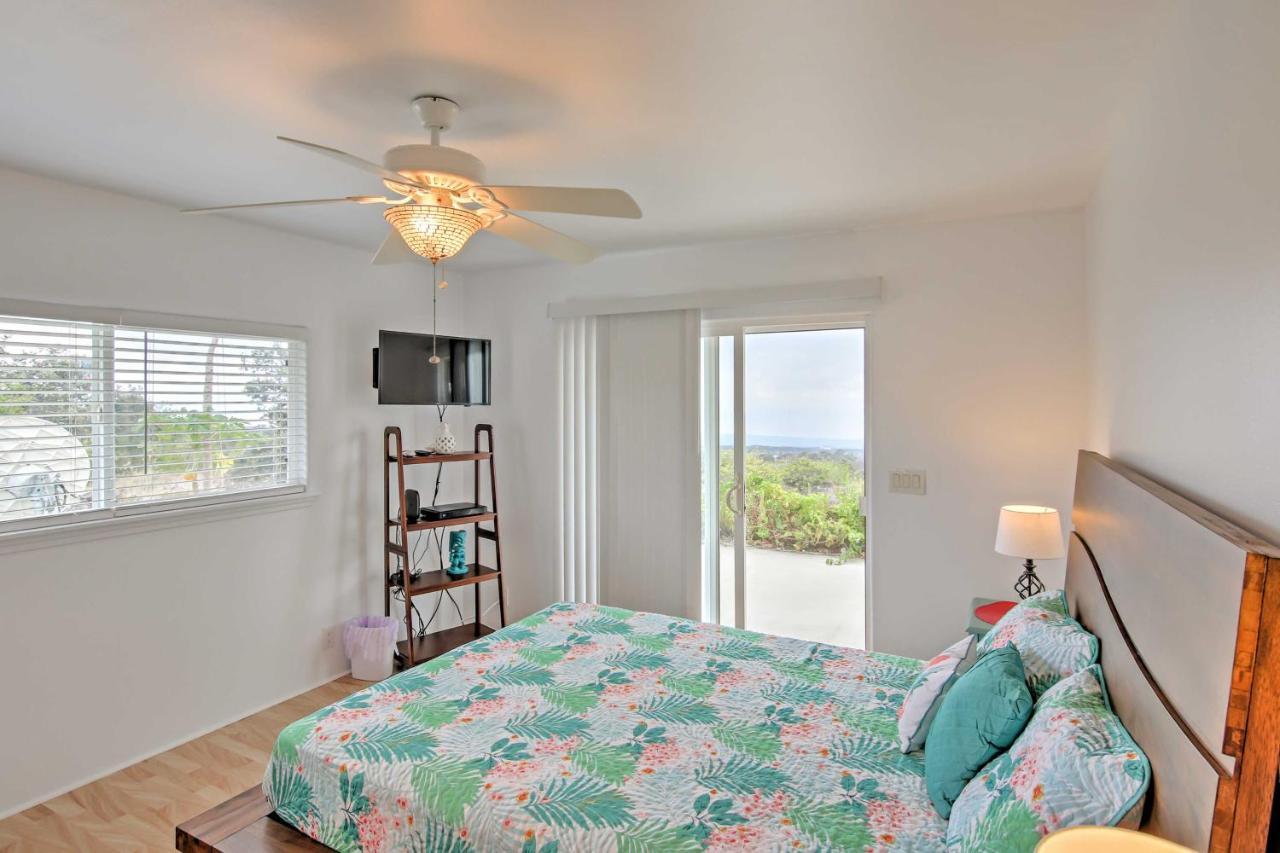 Ocean View Bungalow With Lanai 13 Mi To South Point Exteriör bild