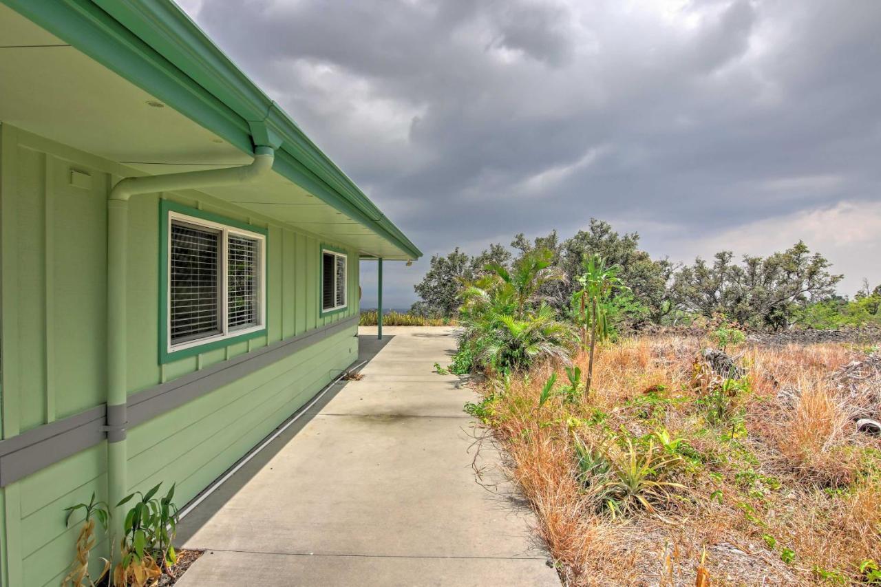 Ocean View Bungalow With Lanai 13 Mi To South Point Exteriör bild