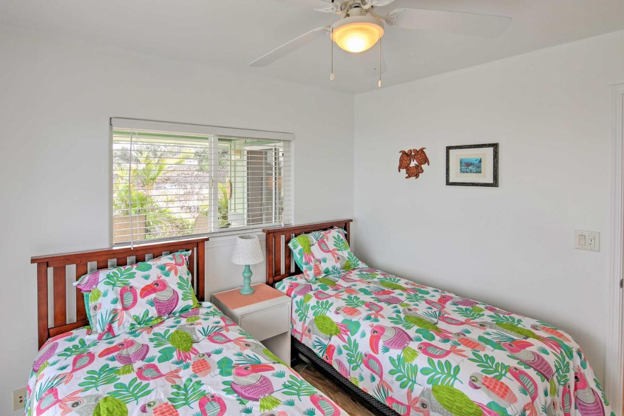 Ocean View Bungalow With Lanai 13 Mi To South Point Exteriör bild
