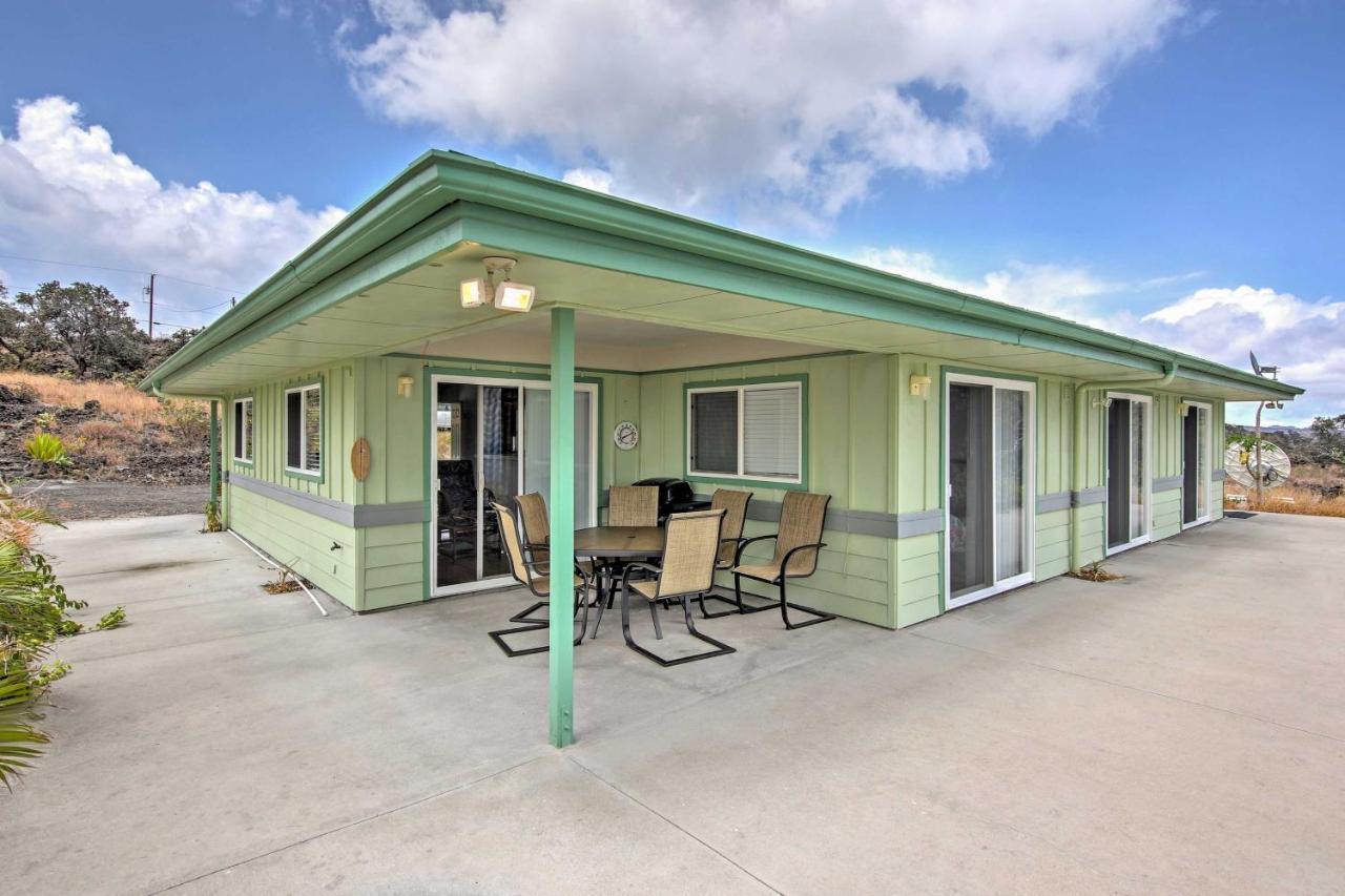 Ocean View Bungalow With Lanai 13 Mi To South Point Exteriör bild
